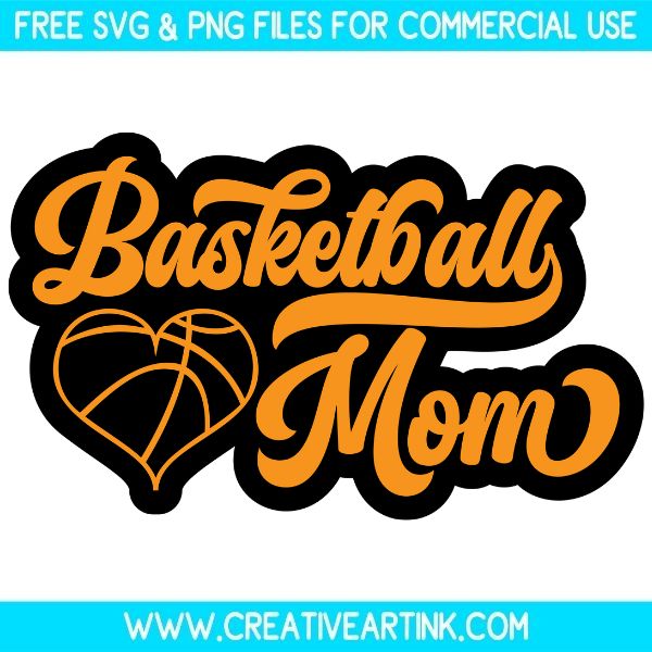 Free Basketball Mom SVG Cut File