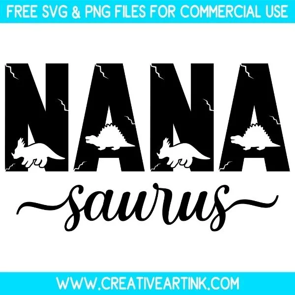 Free Nanasaurus SVG & PNG Download