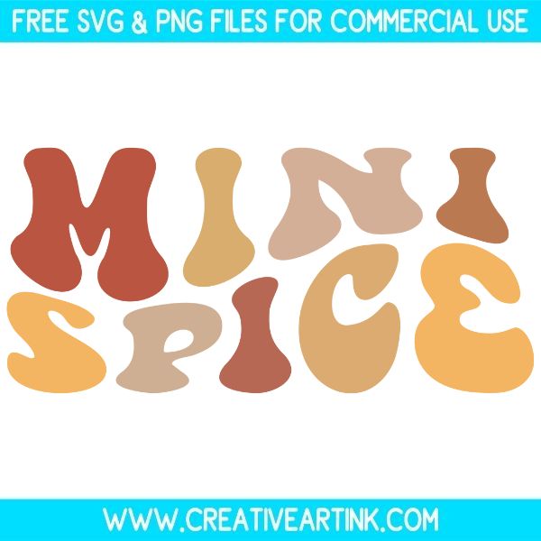 Free Mini Spice SVG Cut File
