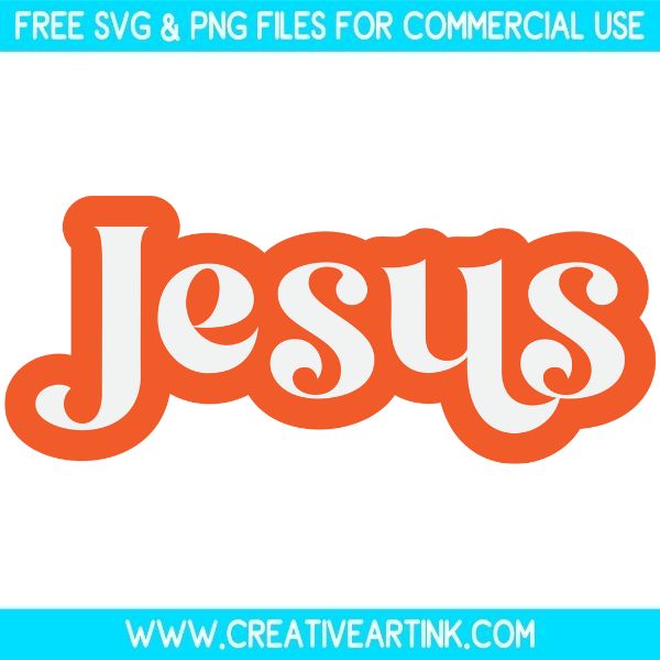 Free Jesus SVG Design