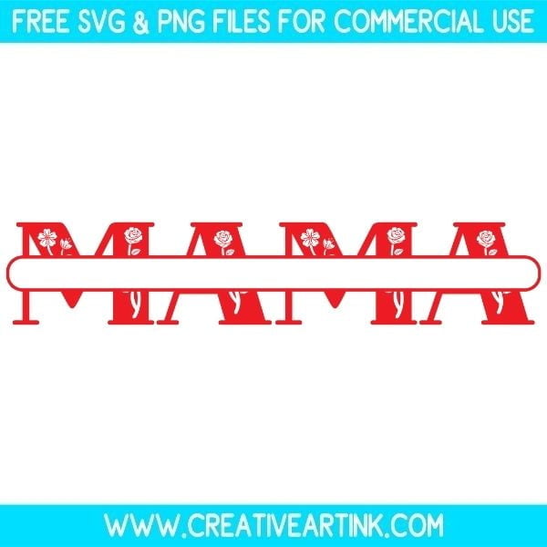 Free Floral Mama SVG & PNG
