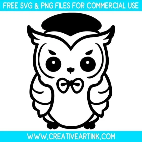 Cute Owl SVG & PNG Clipart Images Free Download