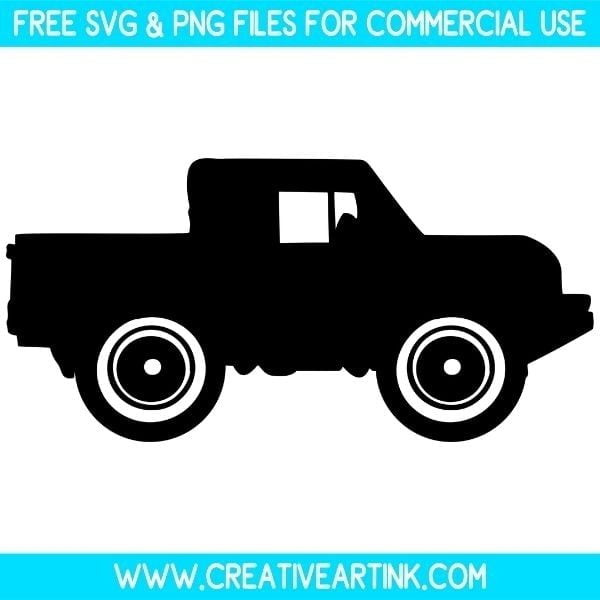 Pickup Truck SVG & PNG Clipart Images Free Download
