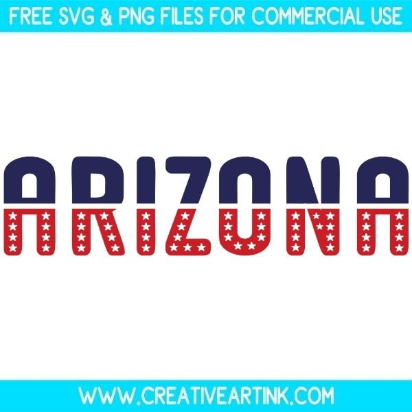Arizona SVG & PNG Images Free Download