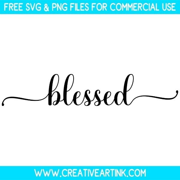 Blessed SVG & PNG Clipart Images Free Download