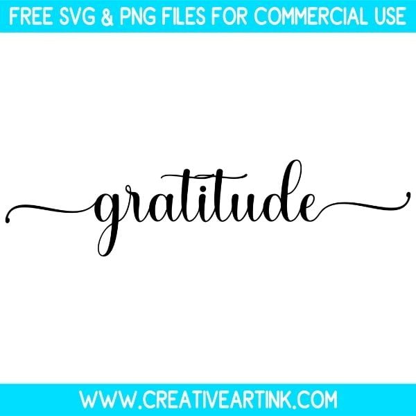 Gratitude SVG & PNG Clipart Images Free Download