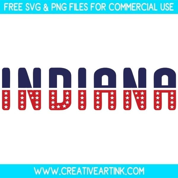 Indiana SVG & PNG Images Free Download