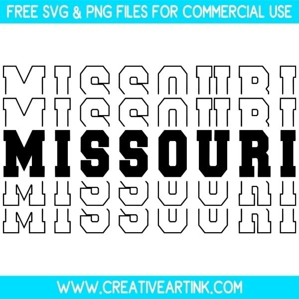Missouri SVG Cut & PNG Images Free Download