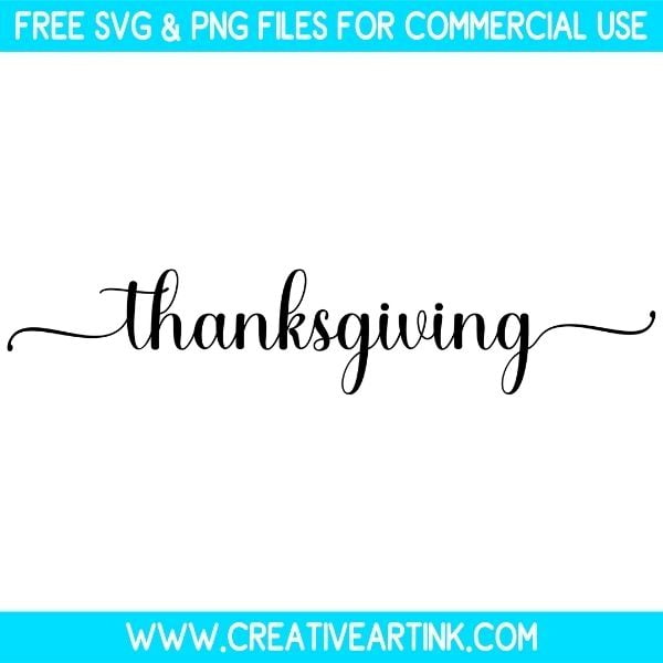 Thanksgiving SVG & PNG Clipart Images Free Download