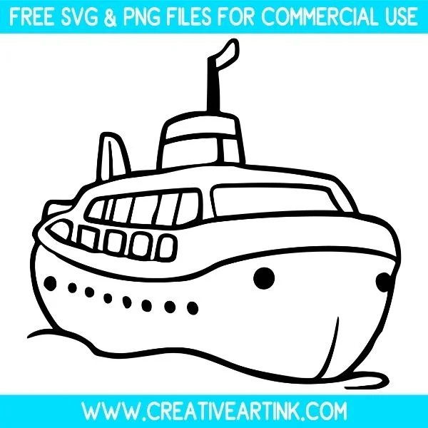 Cruise Ship Free SVG & PNG Images Download