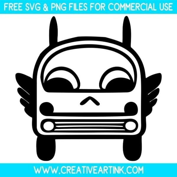 Cute Bus Free SVG & PNG Images Download