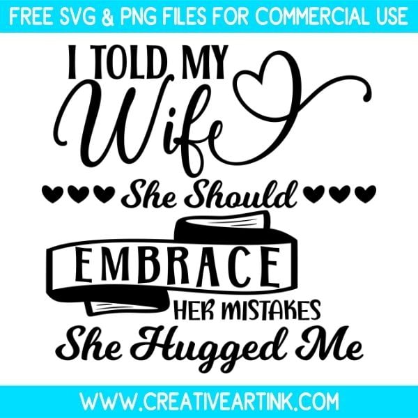 Free Husband And Wife SVG Cut File