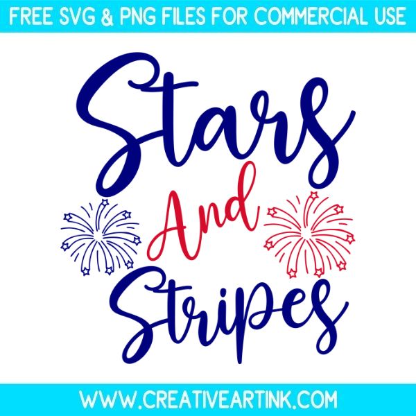 Free Stars And Stripes SVG Cut File 