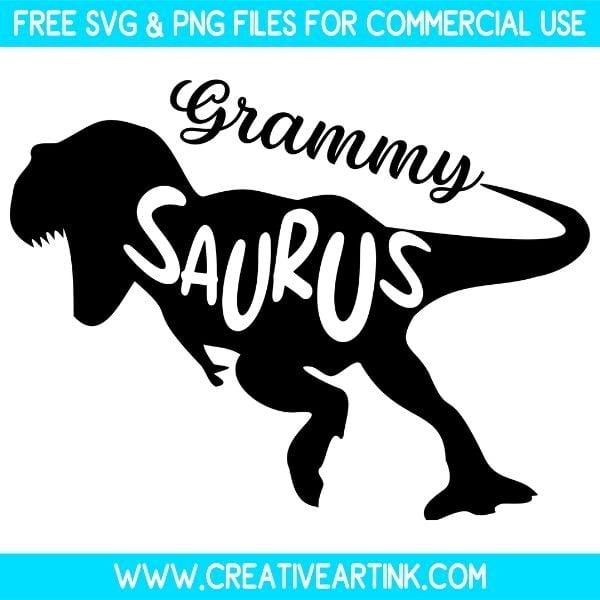 Free Grammysaurus SVG