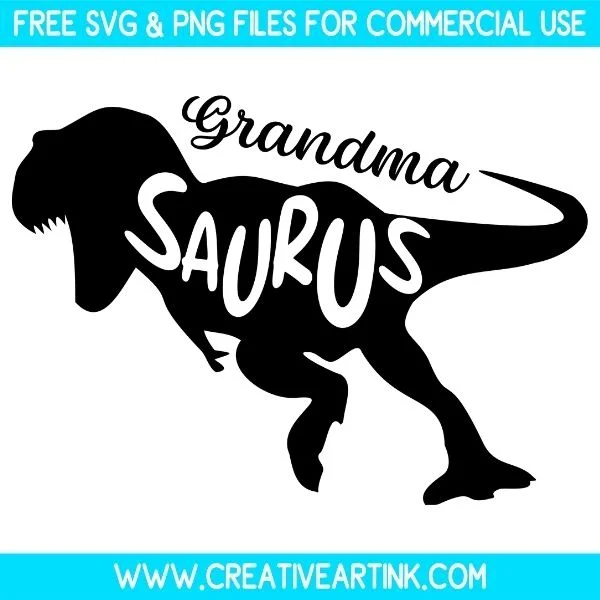 Free Grandmasaurus SVG