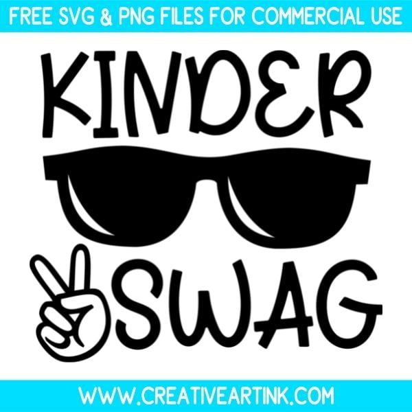 Free Kindergarten Swag SVG Cut File