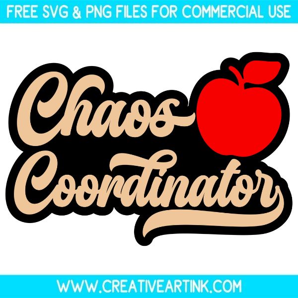 Free Chaos Coordinator SVG Cut File