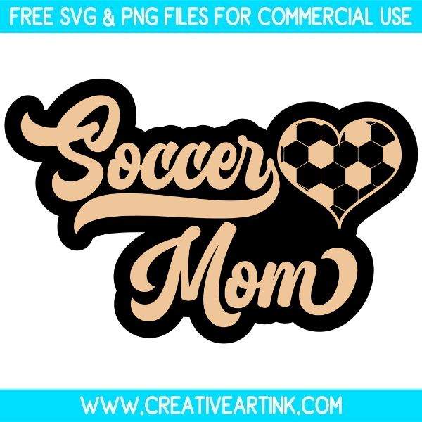 Free Soccer Mom SVG Cut File