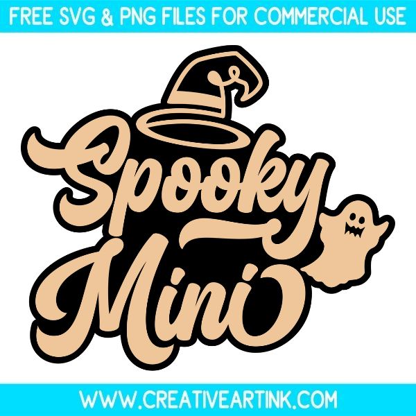 Free Spooky Mini SVG Cut File