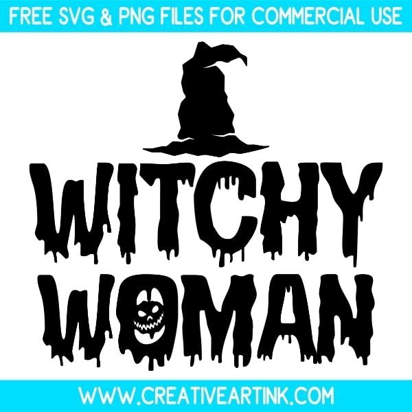 Free Witchy Woman SVG Cut File