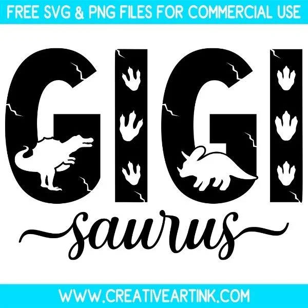 Free Gigisaurus SVG & PNG Download