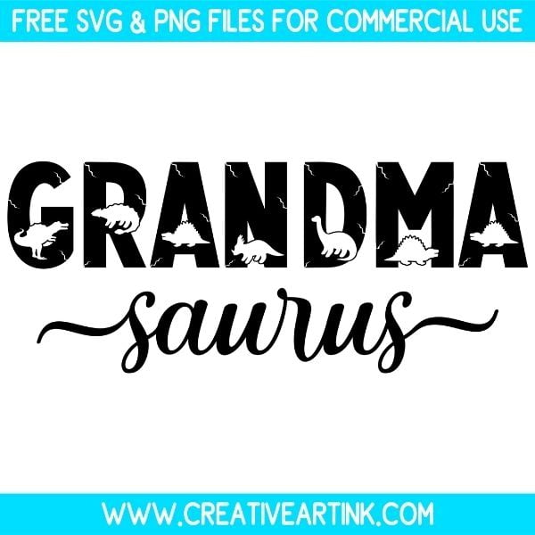 Free Grandmasaurus SVG & PNG Download