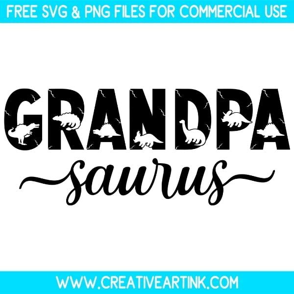 Free Grandpasaurus SVG & PNG Download