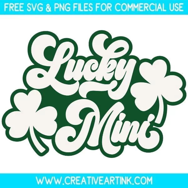 Free Lucky Mini SVG Cut File