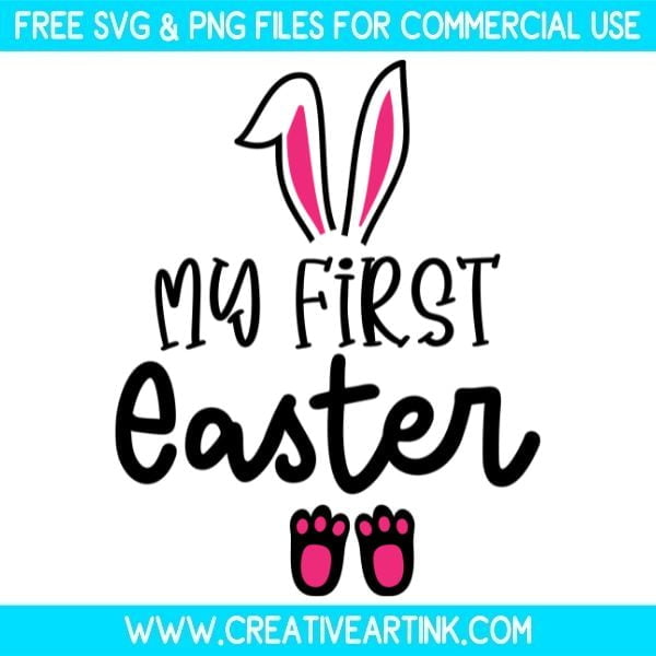 My First Easter SVG Free