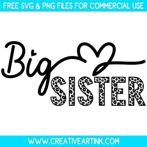 Free Big Sister SVG & PNG