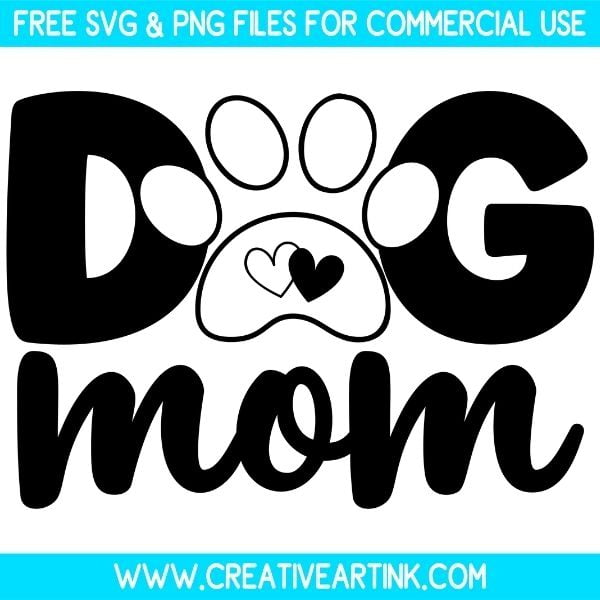 Dog Mom SVG & PNG