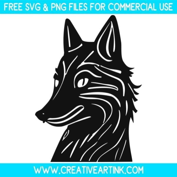 Fox Silhouette Free SVG & PNG Clipart Download
