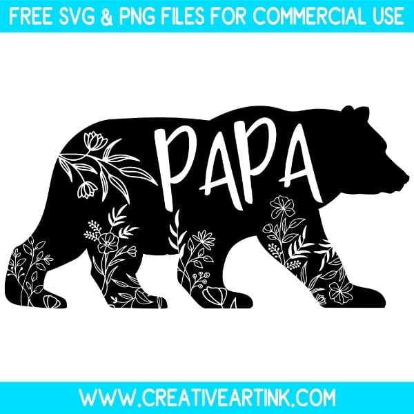Papa Bear SVG & PNG