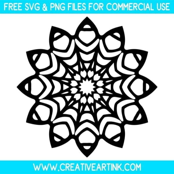 Mandala SVG & PNG Clipart Free Download
