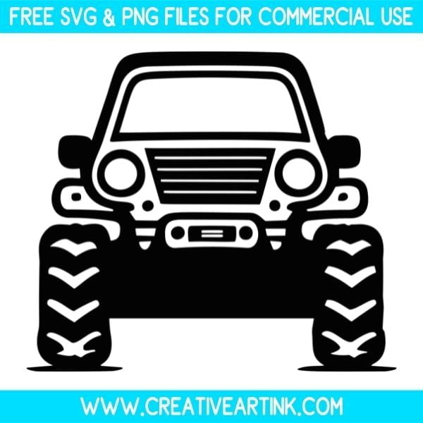 Monster Truck SVG & PNG Clipart Free Download