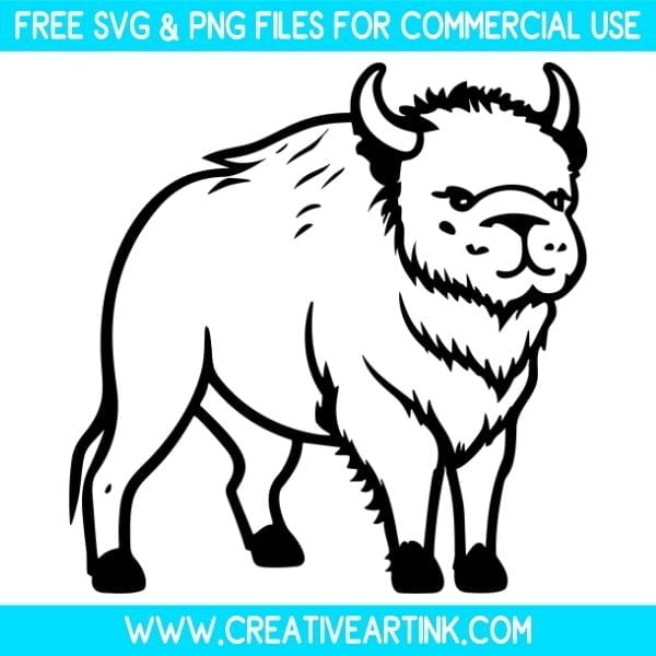 Bison SVG & PNG Clipart Images Free Download
