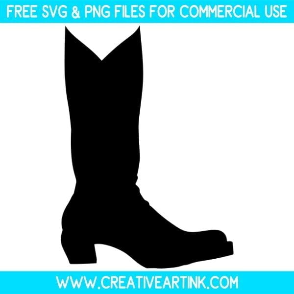 Cowboy Boot SVG & PNG Clipart Images Free Download