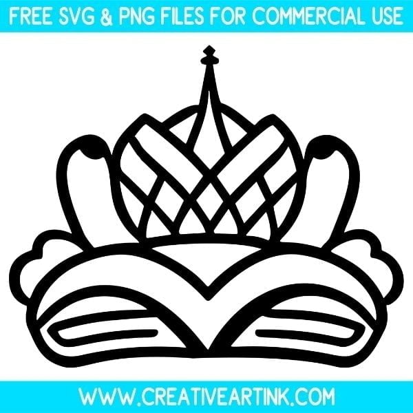 Crown Outline SVG & PNG Clipart Images Free Download