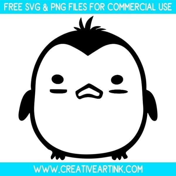 Cute Penguin SVG & PNG Clipart Images Free Download