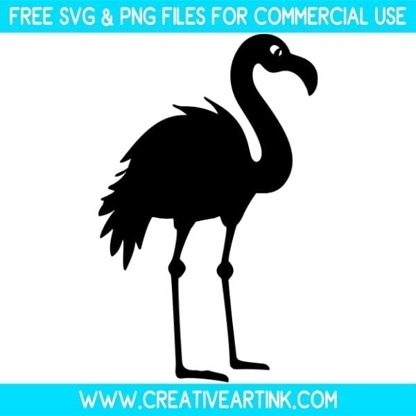 Flamingo Silhouette SVG & PNG Clipart Images Free