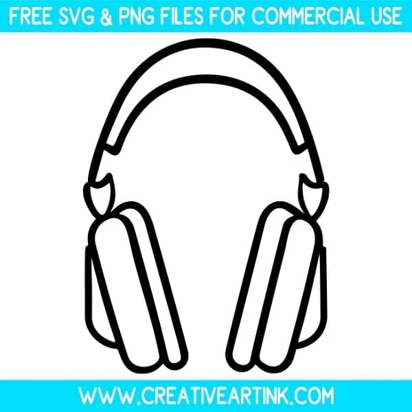 Headphone SVG & PNG Clipart Images Free Download