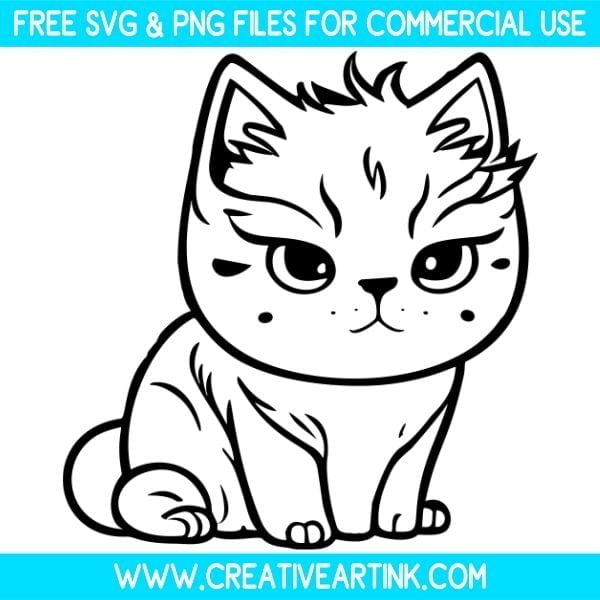 Kitten SVG & PNG Clipart Images Free Download