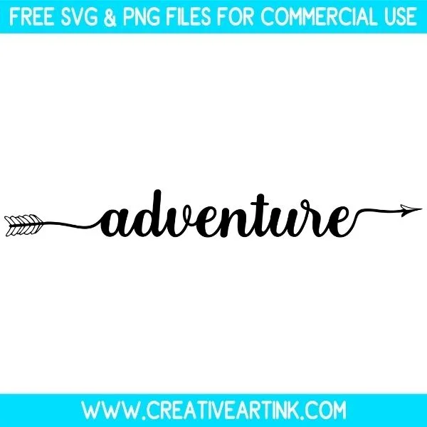 Adventure SVG Cut & PNG Images Free Download