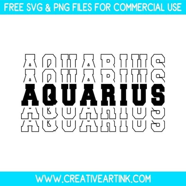 Aquarius SVG & PNG Clipart Images Free Download