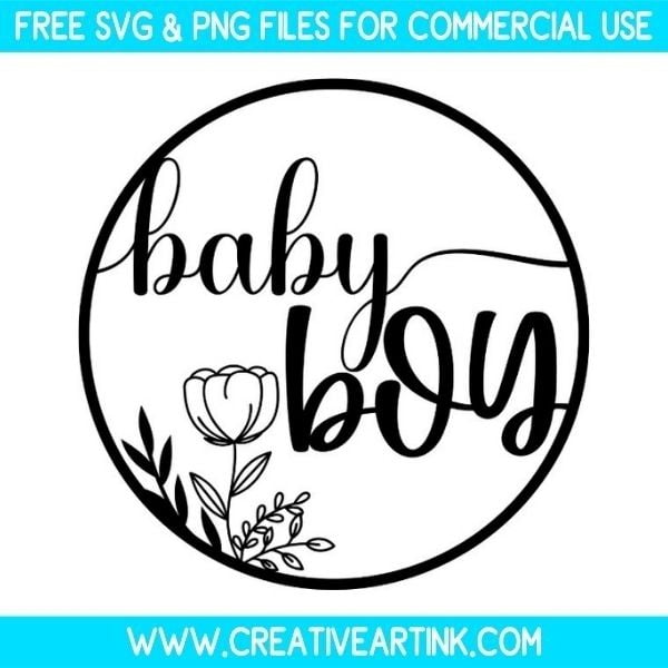 Baby Boy SVG & PNG Images Free Download