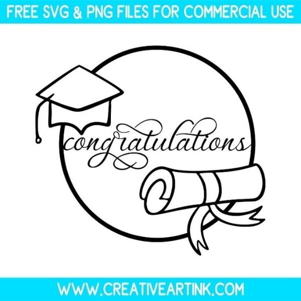 Congratulations SVG & PNG Images Free Download