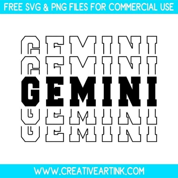 Gemini SVG & PNG Clipart Images Free Download