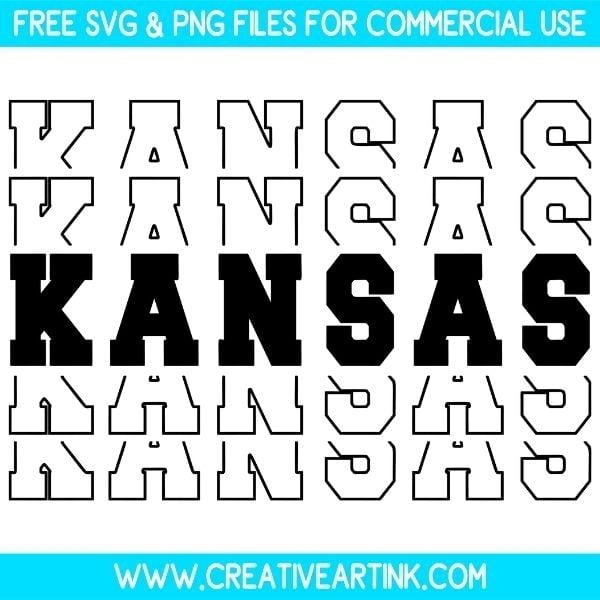 Kansas SVG Cut & PNG Images Free Download