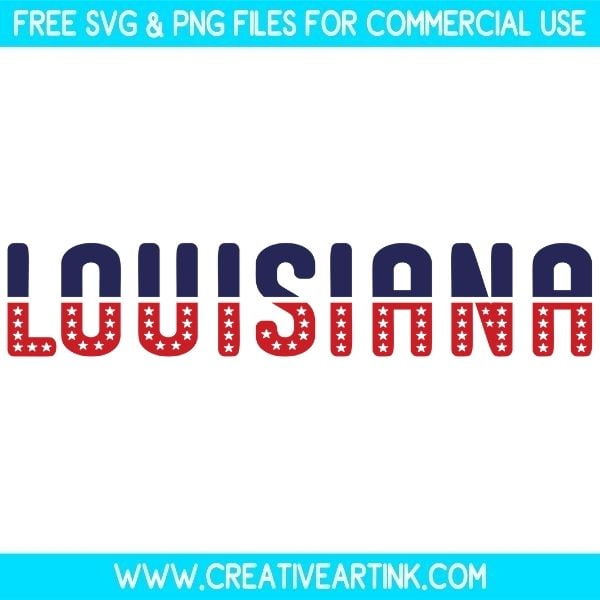 Louisiana SVG & PNG Images Free Download