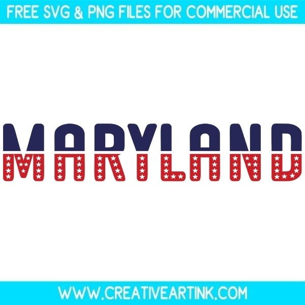 Maryland SVG & PNG Images Free Download